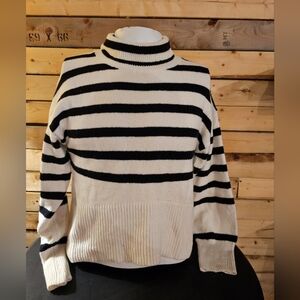 New A New Day (Target) XS black and White‎ sweater